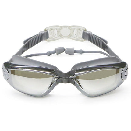 HAIZID HD Anti-fog Waterproof Myopia Swimming Goggles, Optical Black, Optical Blue, Optical Pink, Optical Gray, Plating Black, Plating Gray, Plating Blue, Plating Pink, Myopia 150 Degrees, Myopia 200 Degrees, Myopia 250 Degrees, Myopia 300 Degrees     ...