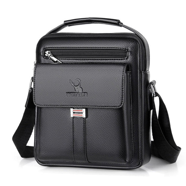 WEIXIER D244 Men Shoulder Bag Large Capacity Business Retro Messenger Bag