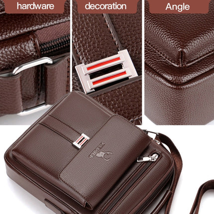 WEIXIER D244 Men Shoulder Bag Large Capacity Business Retro Messenger Bag