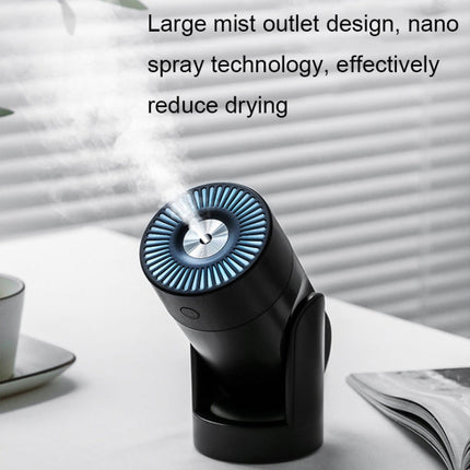 L09 USB Plug-in Rotating Colorful Night Light Humidifier, White, Pink, Black