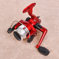 LEO Pen Type Fishing Rod & Spinning Wheel Fishing Reel Portable Pocket Fishing Gear, H8022 Silver, H8022G Gold, H8022PU Purple