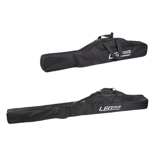 LEO 27746 Folding Fishing Rod Bag Long Fishing Gear Soft Bag, Length:, 1m Army Green, 1.5m Army Green, 1m Black, 1.5m Black