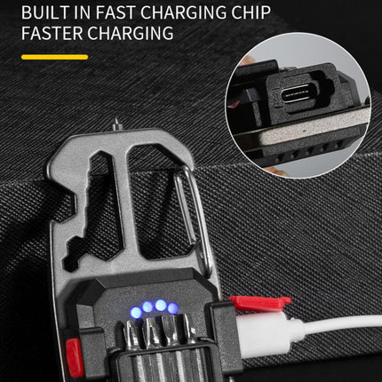 E-SMARTER W5138 Mini Bright Light Portable Flashlight, Specification:, Black, Tarnish, Black+Magnet, Tarnish+Magnet, Black+Bracket, Tarnish+Bracket, Black+Magnet+Bracket, Tarnish+Magnet+Bracket