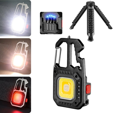 E-SMARTER W5138 Mini Bright Light Portable Flashlight, Specification:, Black, Tarnish, Black+Magnet, Tarnish+Magnet, Black+Bracket, Tarnish+Bracket, Black+Magnet+Bracket, Tarnish+Magnet+Bracket