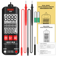 BSIDE A1 Dual Mode Smart Handheld High Precision Detection Electrician Voltage Multimeter Without Battery, A1