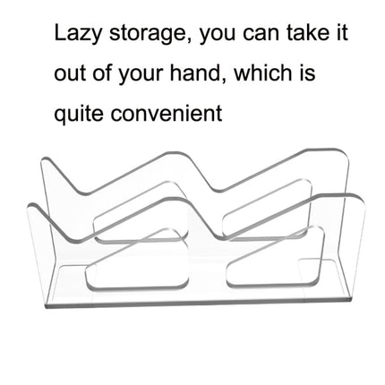 IPLAY HBX-433 Gamepad Transparent Desktop Display Stand For PS4 / PS5 / PS3 / Xbox / Switch