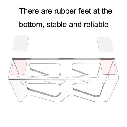 IPLAY HBX-433 Gamepad Transparent Desktop Display Stand For PS4 / PS5 / PS3 / Xbox / Switch