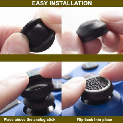 20 PCS Gamepad Silicone Rocker Cap For PS5/PS4/PS3/ONE//360/PRO/series X/S