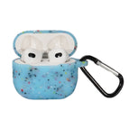 For AirPods 3 / Sky Blue Floral