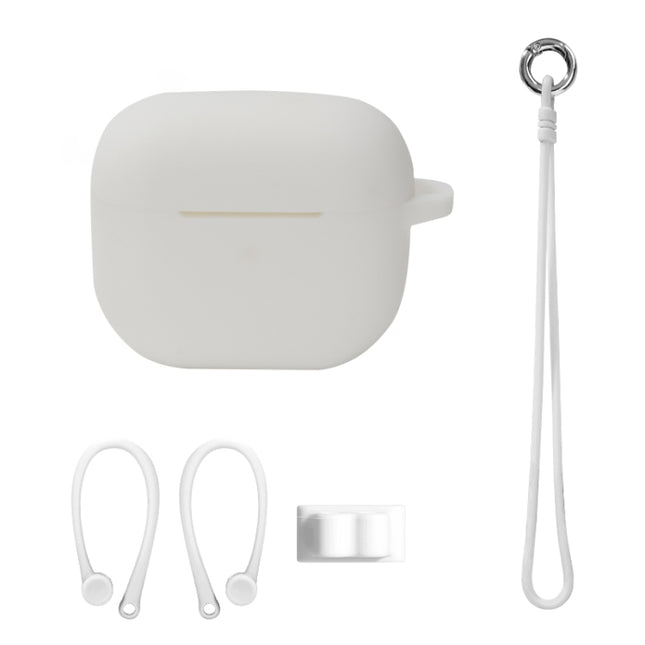 Bluetooth Earphone Silicone Cover Set For AirPods 3, Hand Rope Set White, Hand Rope Set Mint Green, Hand Rope Set Grass Green, Hand Rope Set Pink, Hand Rope Set Black, Hand Rope Set Red, Hand Rope Set Yellow, Hand Rope Set Gray, Hand Rope Set Wine Red ...