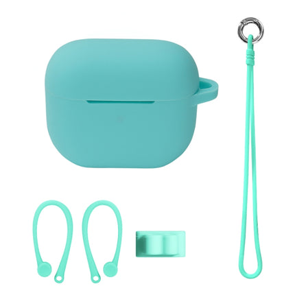 Bluetooth Earphone Silicone Cover Set For AirPods 3, Hand Rope Set White, Hand Rope Set Mint Green, Hand Rope Set Grass Green, Hand Rope Set Pink, Hand Rope Set Black, Hand Rope Set Red, Hand Rope Set Yellow, Hand Rope Set Gray, Hand Rope Set Wine Red ...