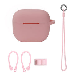 Bluetooth Earphone Silicone Cover Set For AirPods 3, Hand Rope Set White, Hand Rope Set Mint Green, Hand Rope Set Grass Green, Hand Rope Set Pink, Hand Rope Set Black, Hand Rope Set Red, Hand Rope Set Yellow, Hand Rope Set Gray, Hand Rope Set Wine Red�...