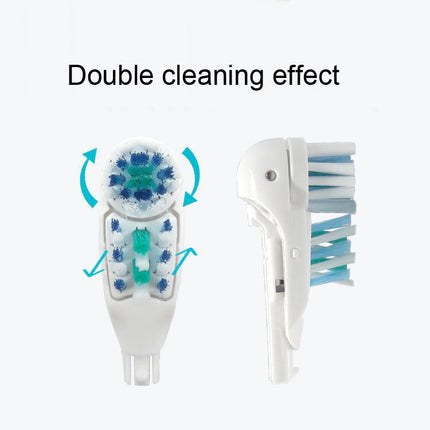 4 PCS/Set Multi-directional Electric Toothbrush Head for Oral B 3733 4732 4734