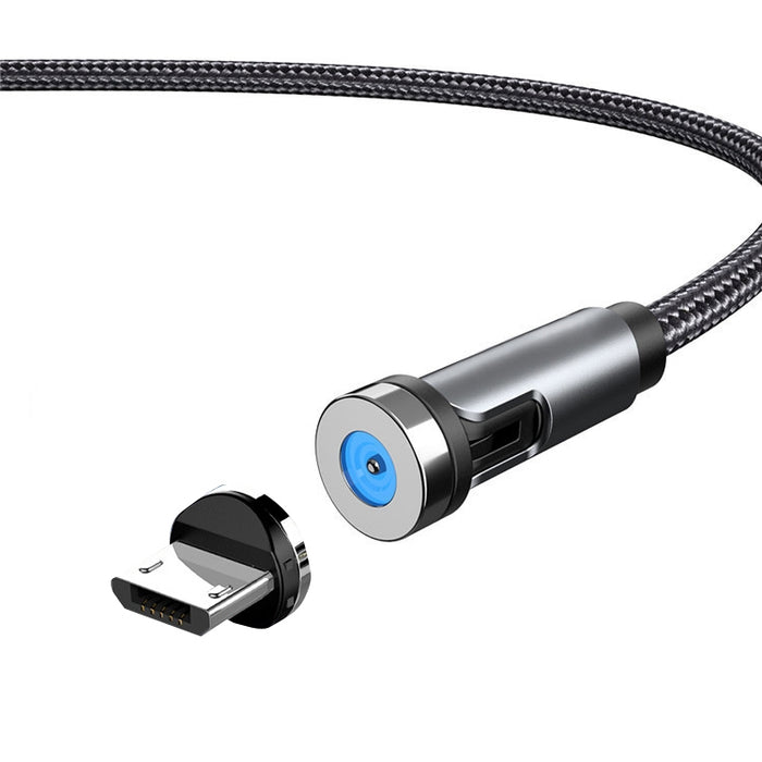 CC56 Dust Plug Rotating Magnetic Wire, Cbale Length: 1m, Style:, 1m Android Head, 1m Type-C / USB-C Head, 1m 8Pin Head, 1m Line+Three Heads, 1m Line, 1m Micro USB, 1m Type-C / USB-C, 1m + 8Pin + Type-C/USB-C + Micro USB