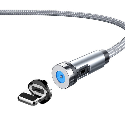 CC56 Dust Plug Rotating Magnetic Wire, Cbale Length: 1m, Style:, 1m Android Head, 1m Type-C / USB-C Head, 1m 8Pin Head, 1m Line+Three Heads, 1m Line, 1m Micro USB, 1m Type-C / USB-C, 1m + 8Pin + Type-C/USB-C + Micro USB