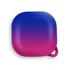 Gradient Headphone Cover For Samsung Buds Pro/Buds Live/Buds 2, Yellow Pink, Pink Blue, Blue Purple, Royal Blue, Black Red, Yellow Green, Blue Black, Pink