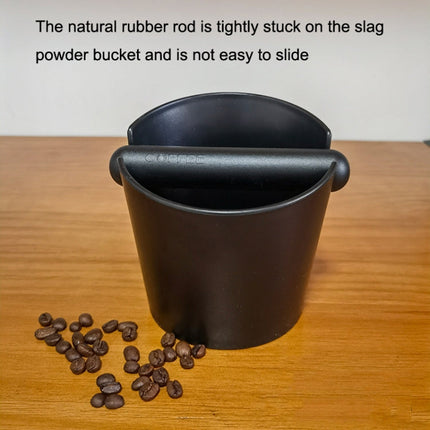 Coffee Knocking Grounds Bucket Waste Grounds Basin Grounds Box, Style:, A Model (Black), B Model (Black), C Model (Black), D Model (Big Belly)