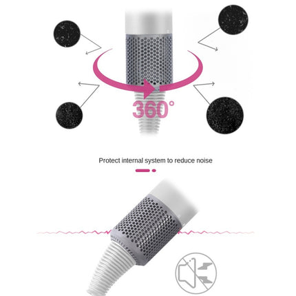2 PCS Outer Cover Dust Filter for Dyson Hair Dryer HD01/HD03/HD08, Outer Filter Cover Silver, Outer Filter Cover Rose Red, Outer Filter Cover Black, Outer Filter Cover Gray, Outer Filter Cover Red, Outer Filter Cover Grey