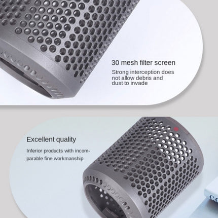 2 PCS Outer Cover Dust Filter for Dyson Hair Dryer HD01/HD03/HD08, Outer Filter Cover Silver, Outer Filter Cover Rose Red, Outer Filter Cover Black, Outer Filter Cover Gray, Outer Filter Cover Red, Outer Filter Cover Grey