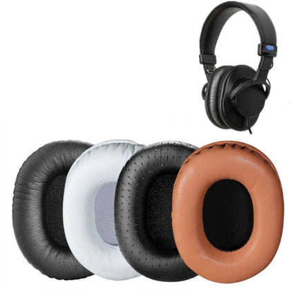 2 PCS Headset Sponge Earmuffs For SONY MDR-7506 / V6 / 900ST, Gray Stitching, Black Stitching, White Stitching, Brown Stitching, Black Net, Net Stitching, Black White Net, Black Blue Net, Black Green Net, Black Lambskin, Brown Lambskin, Black Bright���...