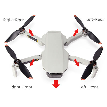 Front and Rear Arm Tripod Shells For DJI Mavic Mini 2 / SE, For DJI Mavic Mini 2 / SE(Left Rear), For DJI Mavic Mini 2 / SE(Right Rear), For DJI Mavic Mini 2 / SE(Left Front), For DJI Mavic Mini 2 / SE(Right Front)