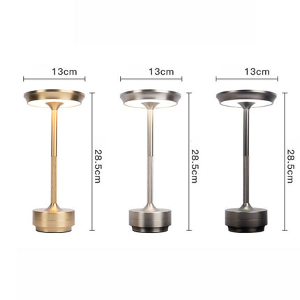 Rechargeable Desk Lamp Removable Desk Lamp Bar Atmosphere Night Light, Gold, Silver, Black