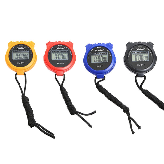 XINLONG XL-011 Display Single Memory Stopwatch Running Fitness Training Electronic Timer, XL-011 Orange, XL-011 Black, XL-011 Blue, XL-011 Red