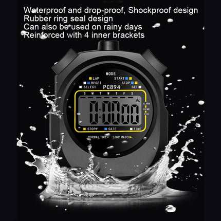 PC894 Electronic Stopwatch Timer Sports Fitness Training Referee Stopwatch, PC894