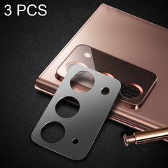 3 PCS Lens Film Aluminum Alloy Sheet Camera Protection Film, For Samsung Galaxy Note20 (Black), For Samsung Galaxy Note20 (Silver), For Samsung Galaxy Note20 (Gray), For Samsung Galaxy Note20 (Rose Gold), For Samsung Galaxy Note20 (Green)