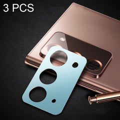 3 PCS Lens Film Aluminum Alloy Sheet Camera Protection Film, For Samsung Galaxy Note20 (Black), For Samsung Galaxy Note20 (Silver), For Samsung Galaxy Note20 (Gray), For Samsung Galaxy Note20 (Rose Gold), For Samsung Galaxy Note20 (Green)