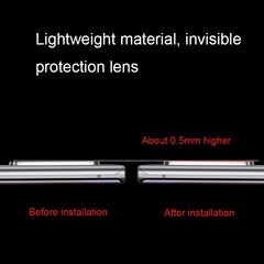3 PCS Lens Film Aluminum Alloy Sheet Camera Protection Film, For Samsung Galaxy Note20 Ultra (Black), For Samsung Galaxy Note20 Ultra (Rose Gold)