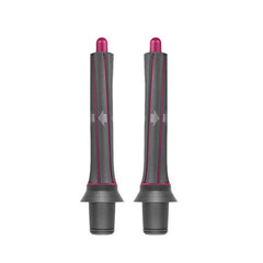 For Dyson Hair Dryer Curling Iron Accessories, Hair Dryer Adapter, 1pair Long Barrels Rose Red, 1pair Long Barrels +2 Adapters Rose Red, 1pair Long Barrels +1 Adapter  Rose Red, Hair Curling Adapter