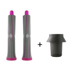 1pair Long Barrels +1 Adapter  Rose Red