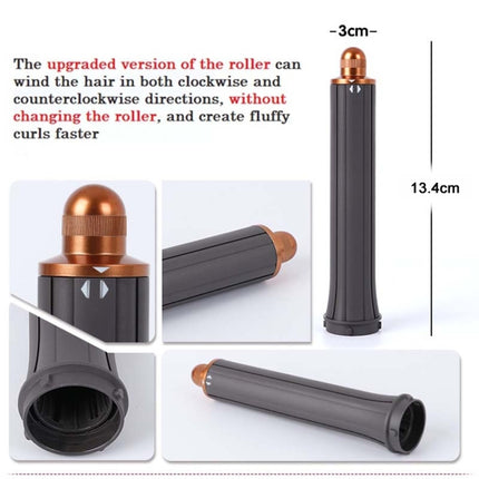 13.4cm Upgraded Long Barrel Curling Iron for Dyson i.d./HD01/02/03/04/08 Hair Dryer 40mm Gold, 13.4cm 30mm Gold, 13.4cm 30mm Red, 13.4cm 40mm Gold, 13.4cm 40mm Red