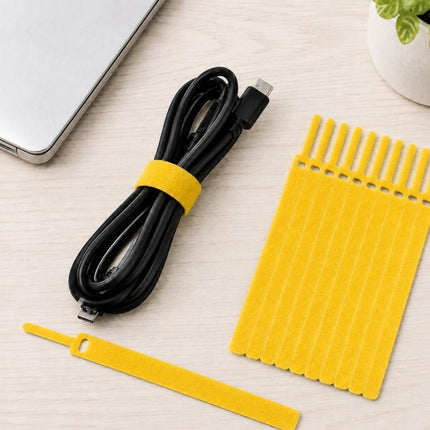 50 PCS Needle Shape Self-adhesive Data Cable Organizer Colorful Bundles, 10 x 130mm, 12 x 115mm, 12 x 145mm, 15 x 200mm, 15 x 300mm