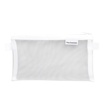 Hechooses D033 Transparent Mesh Exam Portable Pen Bag, Style:, Square (Black), Square (White), Square (Gray), Square (Pink), Square (Blue), Square (Green), Triangle (Black), Triangle (White), Triangle (Gray), Triangle (Pink), Triangle (Blue)           ...