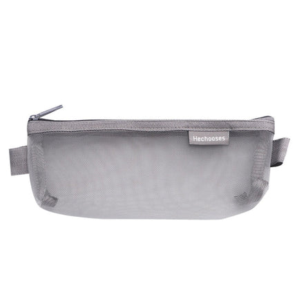 Hechooses D033 Transparent Mesh Exam Portable Pen Bag, Style:, Square (Black), Square (White), Square (Gray), Square (Pink), Square (Blue), Square (Green), Triangle (Black), Triangle (White), Triangle (Gray), Triangle (Pink), Triangle (Blue)           ...