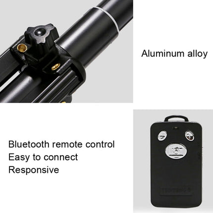 YUNTENG Selfie Stick Tripod Bluetooth Remote Control Camera Stand