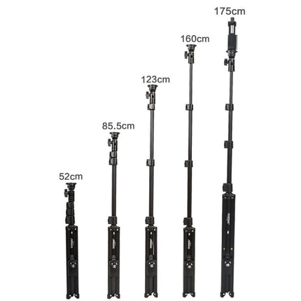 YUNTENG 1388L Tripod Selfie Stick Phone With Bluetooth Remote Control