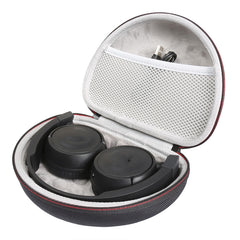 For JBL T450BT/500BT  Wireless Headset Storage Case Bag, White Velvet Lining, Black Lining