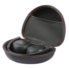 For JBL T450BT/500BT  Wireless Headset Storage Case Bag, White Velvet Lining, Black Lining