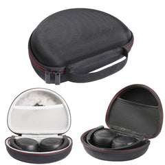 For JBL T450BT/500BT  Wireless Headset Storage Case Bag, White Velvet Lining, Black Lining