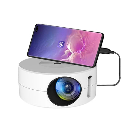 YT200 320 X 180P LED HD Mini Projector USB Powered Support Wired Connection Phone Screen