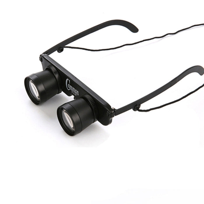 Camman 3 x 28 Adjustable Focus Glass Type Fishing Binoculars ,Spec:, Only  Binoculars, With Zippered Glasses Case