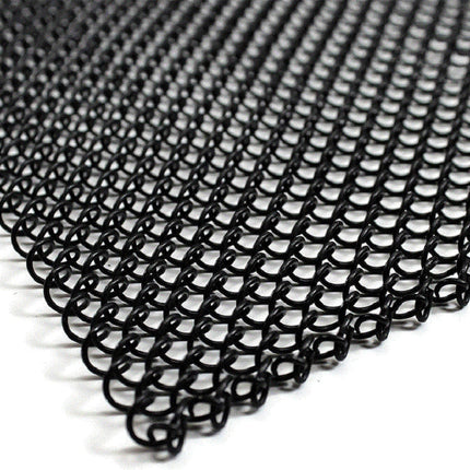 Fireplace Metal Mesh Screen Fireplace Screen To Prevent Sparks From Spilling Out, 61x45.7cm