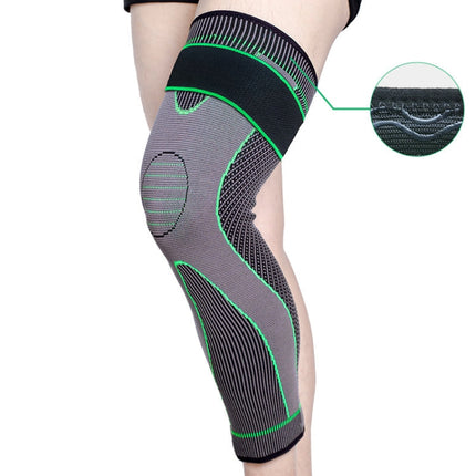 Nylon Knitted Riding Sports Extended Knee Pads, S