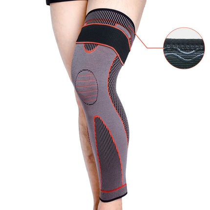 Nylon Knitted Riding Sports Extended Knee Pads, S