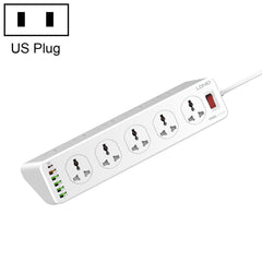 LDNIO SC10610 30W 10+6 Ports Multifunctional Travel Home Office Fast Charging Socket, Spec:, UK Plug, EU Plug, US Plug