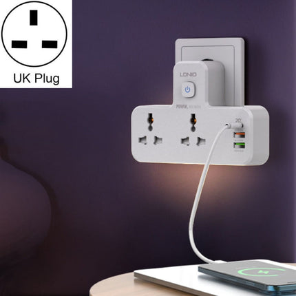 LDNIO SC2311 20W PD+QC 3.0 Multifunctional Home Fast Charging Socket with Night Light Function, Spec: