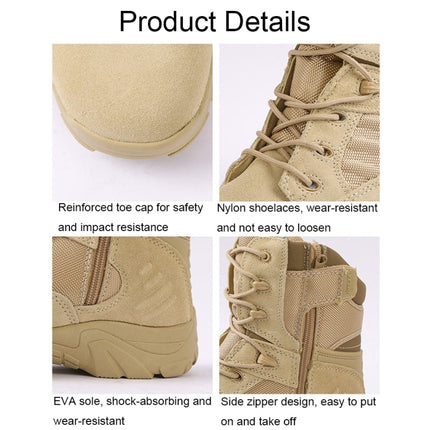 JL-1736 Wear-resistant Anti-collision High-top Training Boots Outdoor Sports Non-slip Hiking Shoes, 38, 39, 40, 41, 42, 43, 44, 45, 46